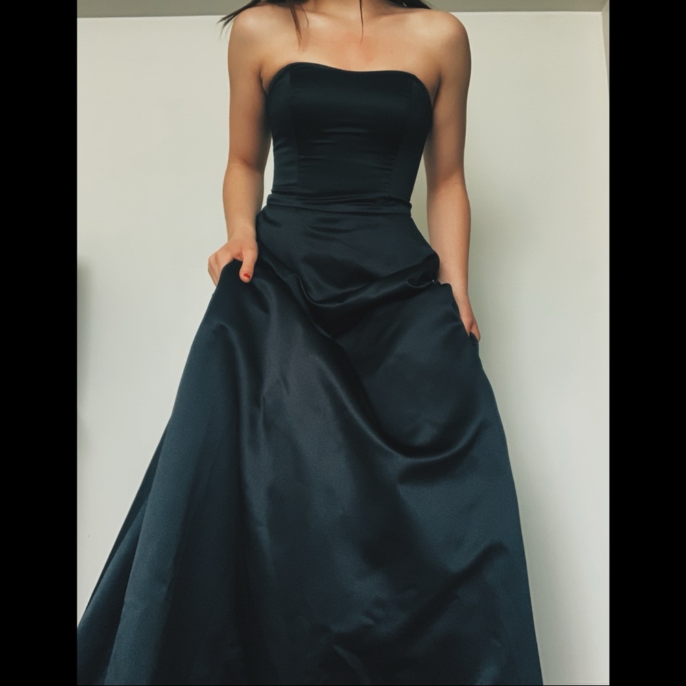 Stunning Black Gown from David’s Bridal